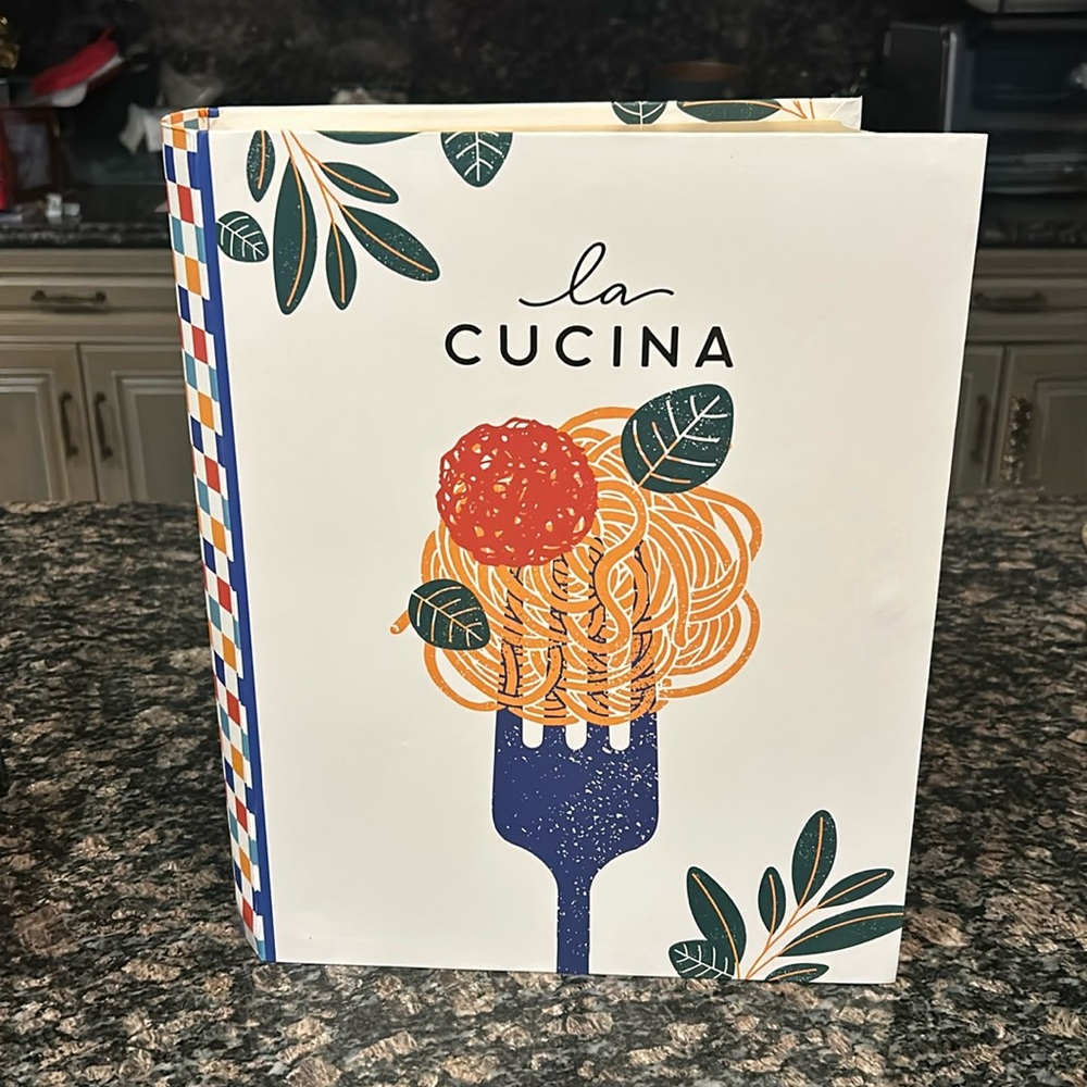 ASHLAND ITALIAN KITCHEN LARGE BOOK BOX NWT